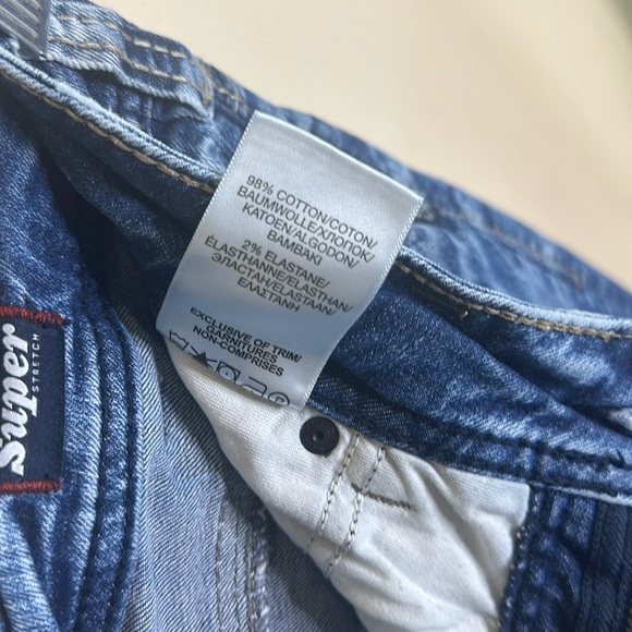 Silver Suki Skinny Jeans Distressed Stretch Mid Rise Womens Size 30 - Picture 12 of 15